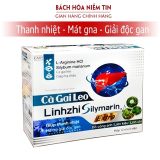 Viên uống bổ gan Silymarin Xạ Đen Diệp Hạ Châu Gold - Giải độc gan hiệu quả từ thảo dược an toàn hiệu quả - Hộp 60 viên