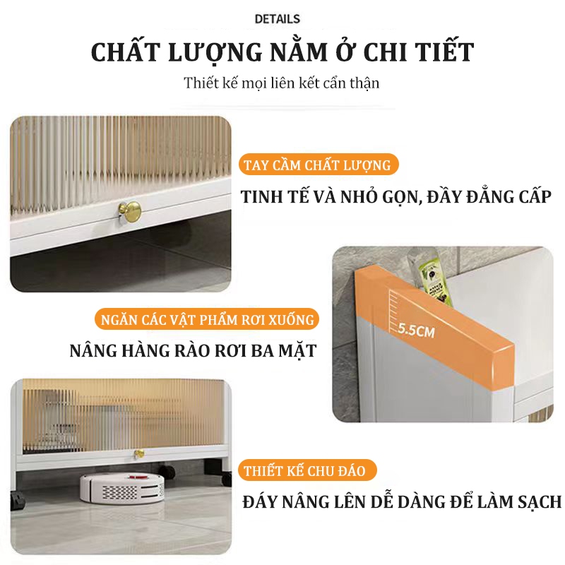Kệ tủ đa năng, kệ để đồ nhà bếp có tấm lỗ DIY  thép cacbon sơn tĩnh điện cao cấp | BigBuy360 - bigbuy360.vn