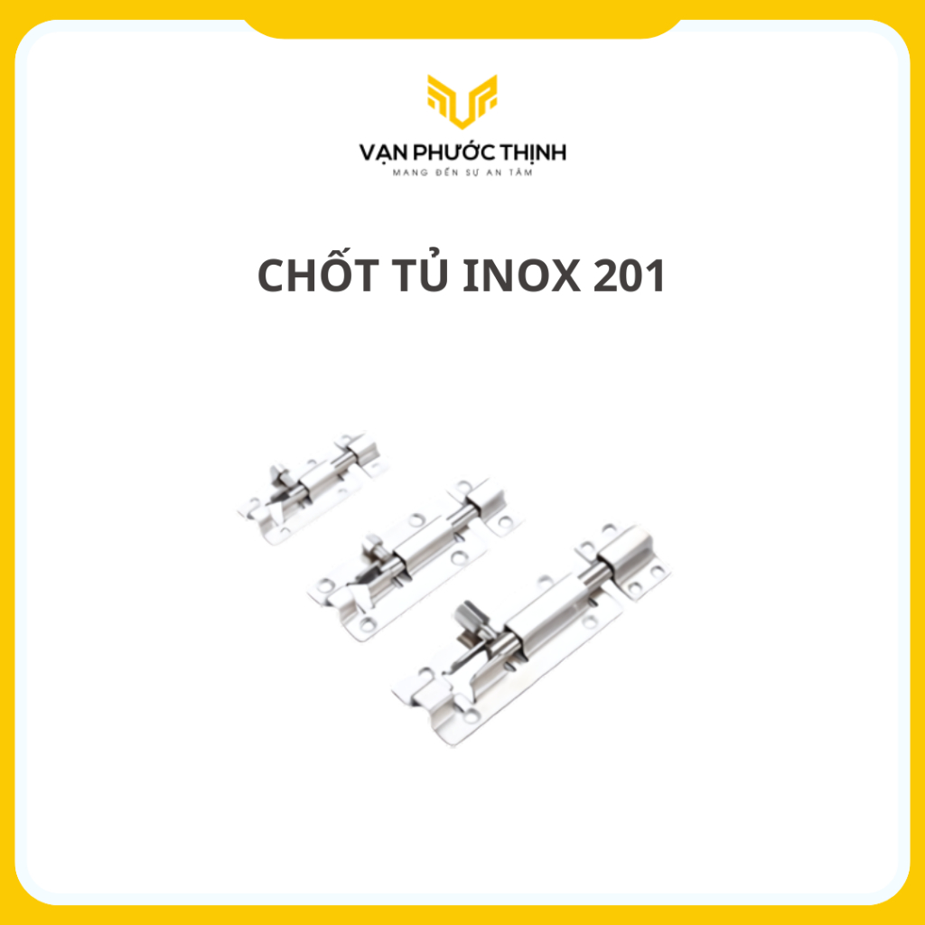 Chốt tủ inox 201 - Vạn Phước Thịnh