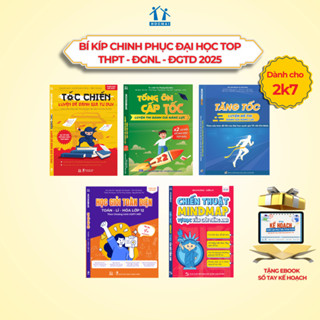 Lớp 12 - Tổng hợp bộ sách ôn thi THPT, ĐGNL, ĐGTD - Bí kíp chinh phục Đại học top - Hocmai