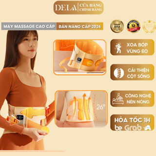  Đai Massage Lưng DELADEP DML01 – Làm Nóng Giảm Đau Lưng Hỗ Trợ Thoát Vị & Thoái Hóa Cột Sống 