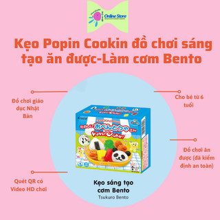 Kẹo Popin cookin bộ làm cơm Bento-  kẹo Giáo dục Nhật Bản vừa học vừa chơi