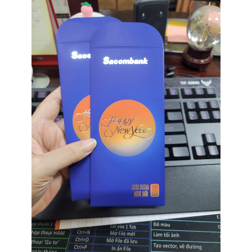 Bao lì xì Sacombank 2025