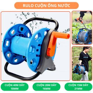 Rulo Cuộn Ống Nước, Chất Liệu Nhựa ABS, Thép Sơn Tĩnh Điện, Cuộn Được 25m Dây 16mm | AK-801