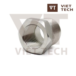 Lơ thu ren inox 304 - chuyển ren trong ren ngoài inox 304 - cà rá inox 304
