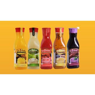 Nước cốt trái cây lafresh đà lạt 650ml - nguyên liệu pha chế nước ép trái cây 18 vị lê gia