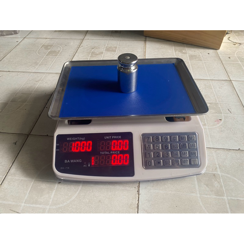 cân điện tử BW-718 (Cân điện tử bawang 718)