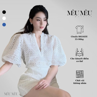Set bộ ren bigsize 55-90kg kiểu dáng tiểu thư sang chảnh