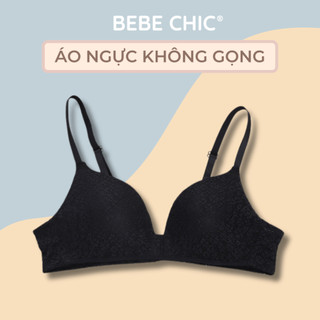 Áo lót không gọng thoải mái đệm mỏng cao cấp bebechic br002