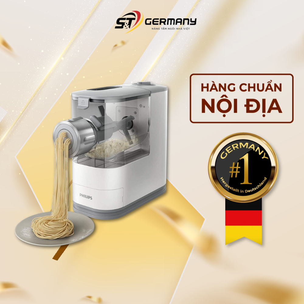 Máy làm mì bún Philips Viva HR2345/19 Nội Địa Đức máy làm mì tự động tiện lợi GermanySnT 450247