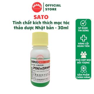 Tinh chất kích thích mọc tóc thảo dược Sato Nhật bản - 30ml