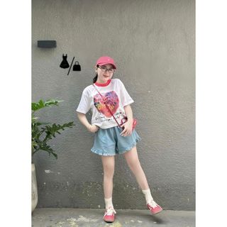 SET THUN IN HÌNH KÈM QUẦN SHORT
