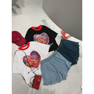 SET THUN IN HÌNH KÈM QUẦN SHORT