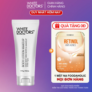 Kem chống nắng trang điểm toàn thân White Doctors Body Lotion Makeup dưỡng trắng 170g