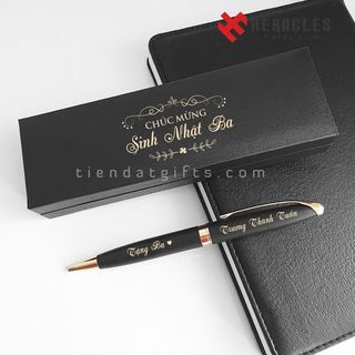 [Tặng Hộp] Bút Khắc tên 009xv - Khắc tên logo theo yêu cầu - Quà tặng tri ân thầy cô giao sang trọng - Bút ký kim loại