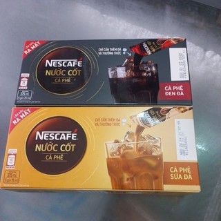 Nước cốt cà phê Nescafe 375ml (5 gói*75ml)