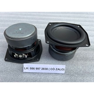 LOA TRUNG TRẦM 10CM TỪ ĐƠN 80 COIL 25 GÂN CAO SU - GIÁ MỘT LOA