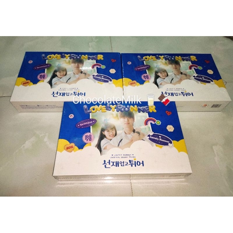 Bộ ảnh Album OST Lovely Runner & Album nhóm Eclipse phim Cõng Anh Mà Chạy nguyên seal 2in1
