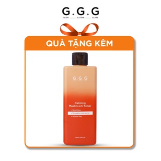 Toner nấm không cồn cấp ẩm dịu da tức thì - g.g.g calming mushroom toner 200ml