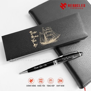 Bút Ký Kim Loại Heracles Pen 006B Khắc tên logo theo yêu cầu - Quà tặng sinh nhật người yêu, thầy cô giáo, quà tặng sếp.