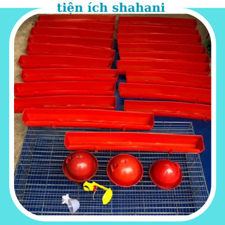 Máng ăn dài cho chim cút, máng uống nước cho chim gà tiện lợi