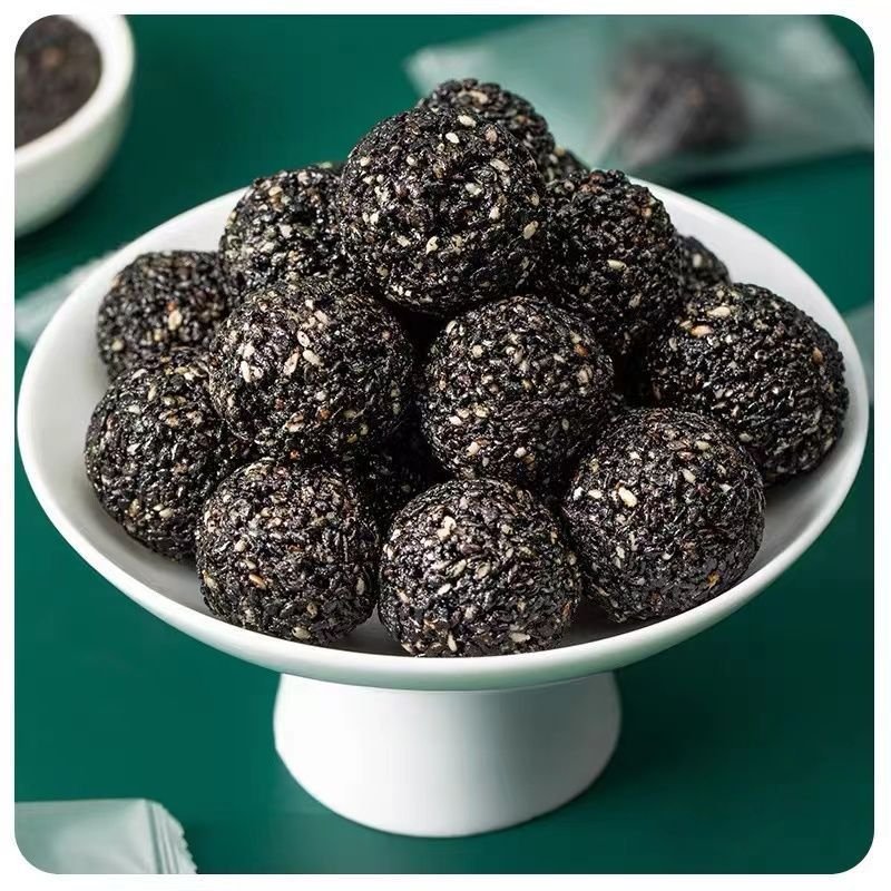 [Ăn vặt] Combo 1000g Kẹo mè đen/ Kẹo vừng đen không đường ăn vặt ngon tốt cho sức khỏe