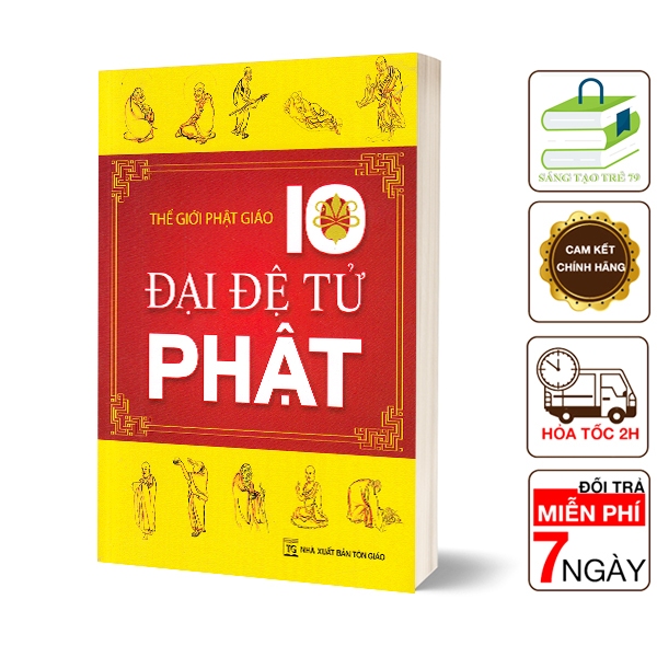 Sách - 10 Đại Đệ Tử Phật ( Tái Bản )