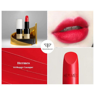 Son Môi Lì Hermes Màu 64 Satine Chính Hãng Fullsize