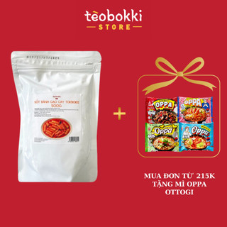 [Đơn 215k tặng Mì Ottogi] Sốt nêm sẵn gia vị nấu bánh gạo tokbokki 200g - 500g - 1kg