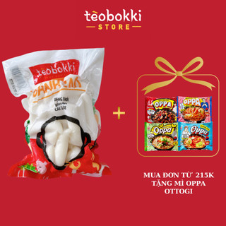 [Đơn 215k tặng Mì Ottogi] Bánh gạo Tèobokki -  Tokbokki Hàn Quốc kèm chả cá 315g