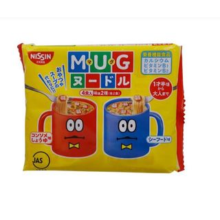 Mỳ Mug Nissin Hải Sản Nhật Bản cho bé (Mẫu Mới)