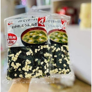 Canh Miso, Rong biển đậu hũ khô Nhật Bản 100g (canh Miso)
