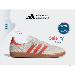 [ CHÍNH HÃNG ] GIÀY ADIDAS SAMBA OG ‘CRYSTAL WHITE PRELOVED RED’ IG1380]..