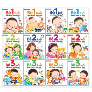 Sách - Hiểu từng tuổi con (Bé 1-3 tuổi) - Trọn bộ 12 cuốn