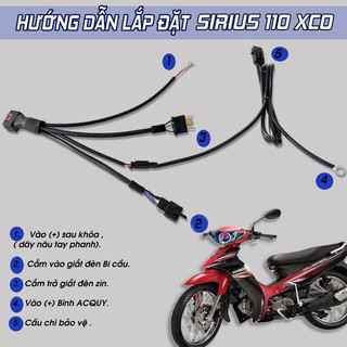 Đèn Bi Cầu MT Light lên pha Sirius Fi các đời Đèn Pha Led