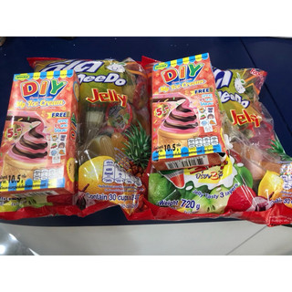 Thạch DeeDo 3in1 Thái Lan 720g tặng thêm 1 hộp bánh
