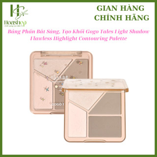 Bảng Phấn Tạo Khối Và Bắt Sáng 4 Ô Gogo Tales Light Shadow Flawless Highlight Contouring Palette