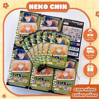 Thẻ snapcard nhân phẩm Haikyuu