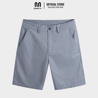 Quần Short kaki Nam INSIDEMEN Bamboo Regular Fit thoải mái, khỏe khoắn, trẻ trung - ISO023AZ