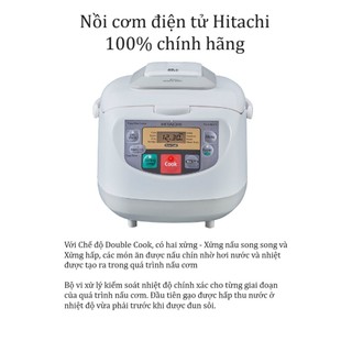 Nồi cơm điện tử hitachi rz-d10gfy 1.0 lít - rz-d18gfy 1.8 lít