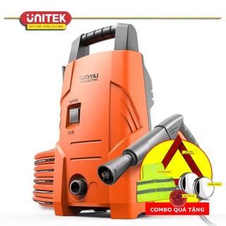 [KÈM COMBO QUÀ TẶNG] Máy Bơm Phun Rửa Xe Áp Lực Cao Xe Ô Tô Xe Máy YILI - YLQ3721C-90A