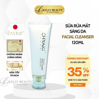 Sữa Rửa Mặt Sáng Da Chyaki Revitalizing Facial Cleanser | Kelly Beauty