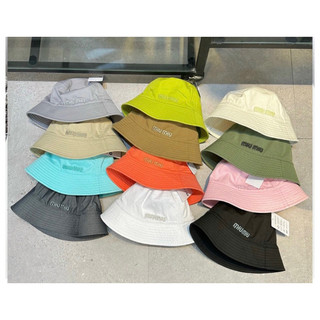Nón bucket thêu logo miumiu hàng vnxk