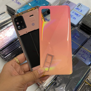 Bộ Vỏ Sườn Samsung A51 Zin có kính cam kèm khay sim chọn trong mục phân loại