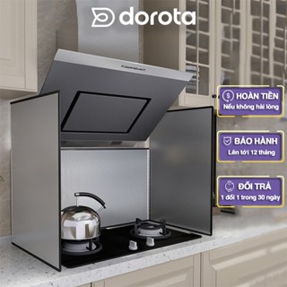 Tấm chắn dầu mỡ bàn bếp vách ngăn chống bám bẩn dễ vệ sinh chất liệu inox cao cấp nhiều kích thước cho bếp ga bếp điện