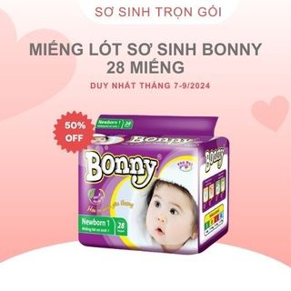 Bonny miếng lót sơ sinh 28 miếng