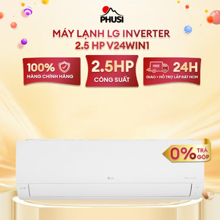 V24win1 máy lạnh điều hòa lg inverter 2.5 hp 21000 btu v24win1 -