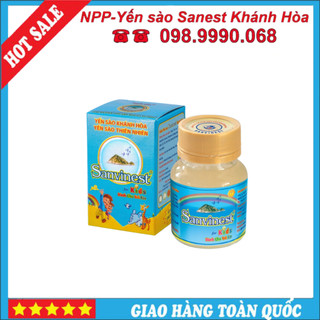 Nước Yến Sào Khánh Hòa Sanvinest for Kids Lọ 62ml (Dành cho trẻ em)