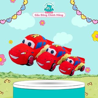 Gấu bông ô tô McQueen Gấu Bông online thú nhồi bông siêu xe màu đỏ 20cm
