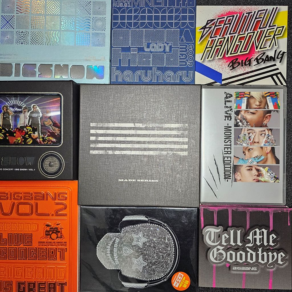 [Sưu Tầm Album BIGBANG ] Album, Đĩa Nhạc CD, DVD Nghệ Sĩ, IDol Kpop | Hàng Chính Hãng, Đã Qua Sử Dụn